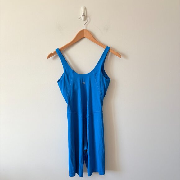 Lululemon Align Onesie 8" Poolside Blue Size 4 - Picture 7 of 8